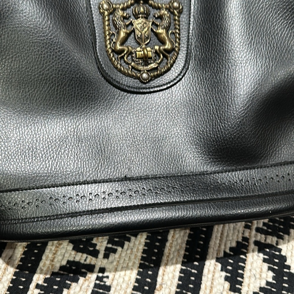 Vintage Brass Coat of Arms Wall Hangar Wall Decor English Royal custom hand bag - Picture 8 of 10